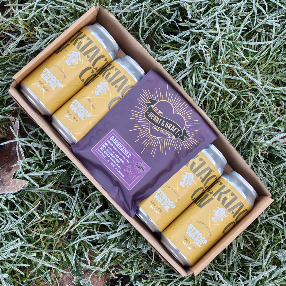 Stroopwafel Can and Coffee Gift Box